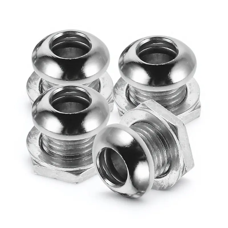 

4 Pcs Drum Air Vent Screws Hole Hardware Parts Replacement Mounting Accessories