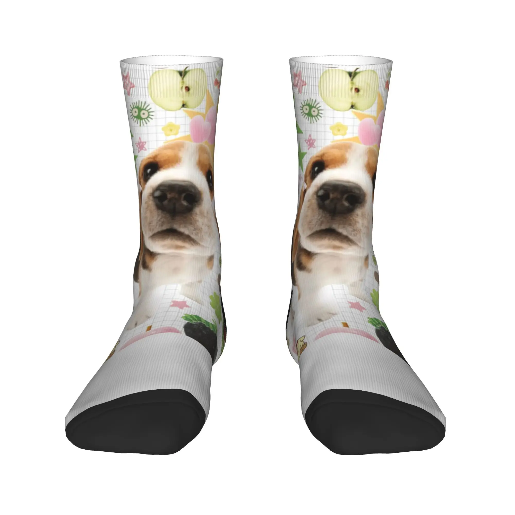 Skarpety z memami o kotach, gotyckie pończochy, zimowe skarpety męskie antybakteryjne, ciepłe, miękkie, designerskie skarpety rowerowe