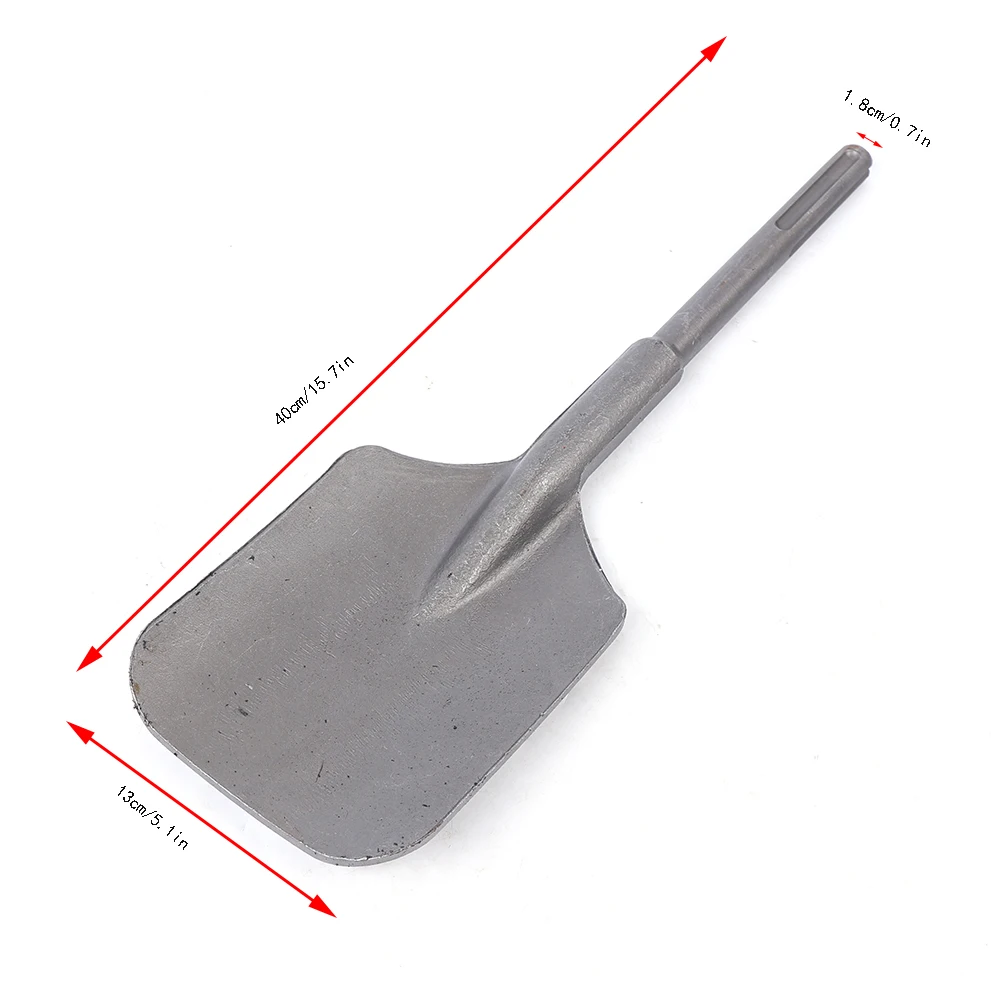 5 Pit SDS MAX Clay Spade Shovel Chisel Bit For Electric Pick Hammer Drill Breaker For Objects With High Hardness And Brittleness