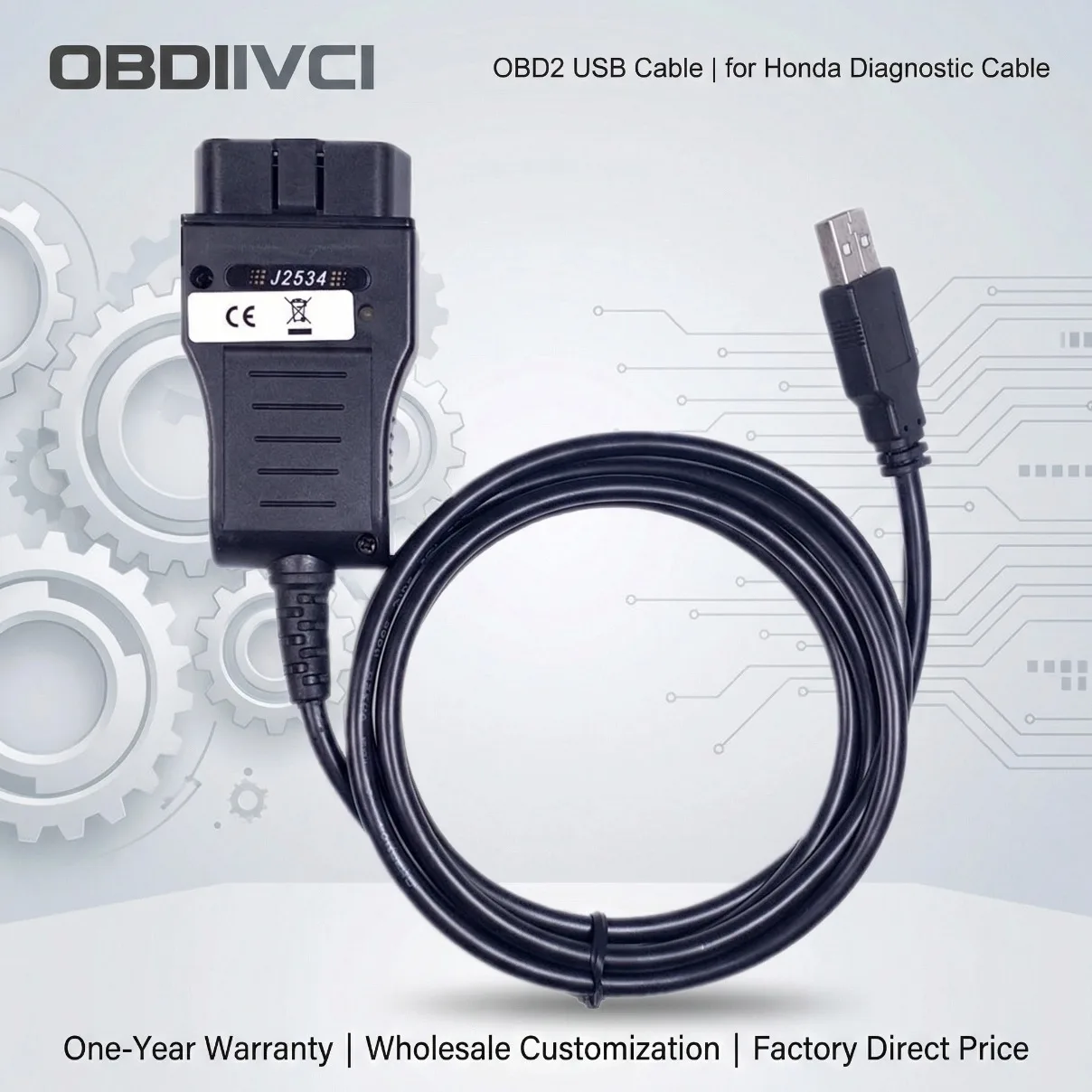 

Диагностический кабель HDS для Honda 2025 года, хит продаж, сканер OBD2, диагностический интерфейс, активные тесты, поддержка нескольких языков