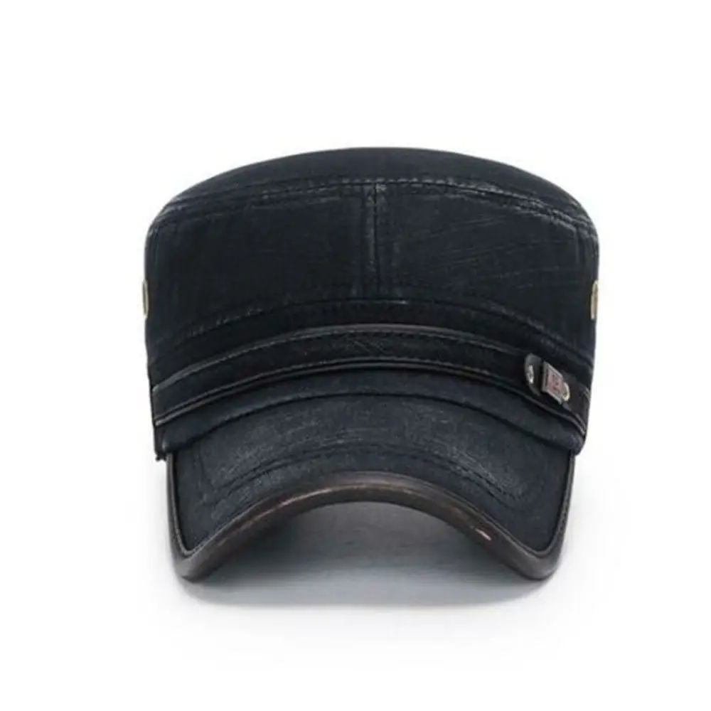 Berretto militare da uomo ad asciugatura rapida per sport all'aria aperta in rete estiva Berretto militare da cadetto traspirante Cappello a cilindro piatto Berretto da corsa da ciclismo Berretto da baseball