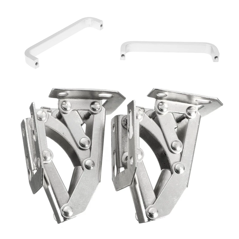 12Pcs Kabinet Accessoires: 10 Pcs Deur Drawer Pull Knop Kabinet Handvat Hardware & 2Pcs Soft Close Keuken Kast Kast Wardr
