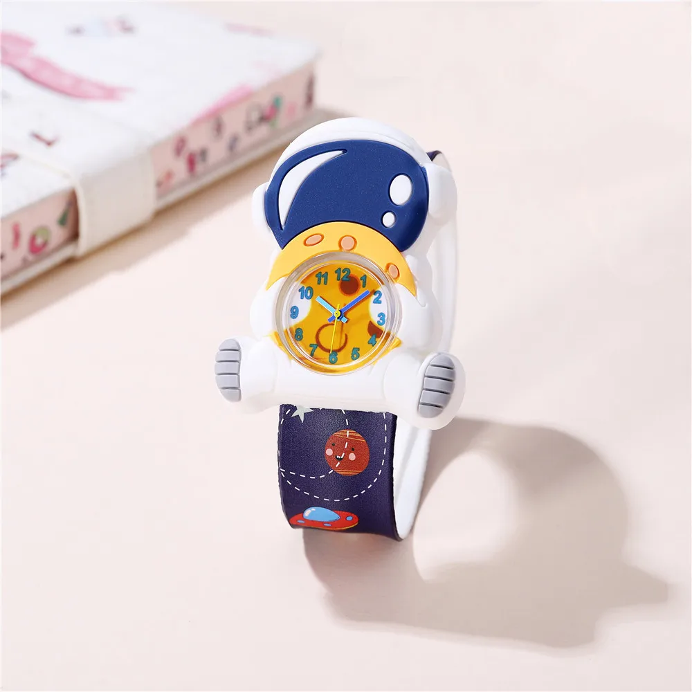 

Cute Astronaut Children's Watches Elementary School Quartz Children's Cartoon Wrist Watch Children's Birthday Gift Watch