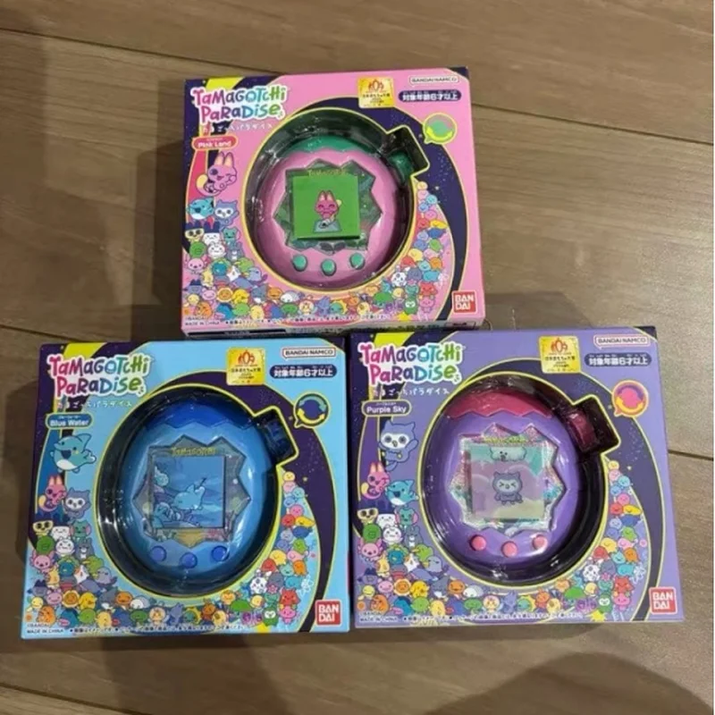 In-stock Bandai TamagotchiParadise Japanese Version Heritable Breeding Electronic Pet Machine90s Nostalgic Retro Collectible Toy