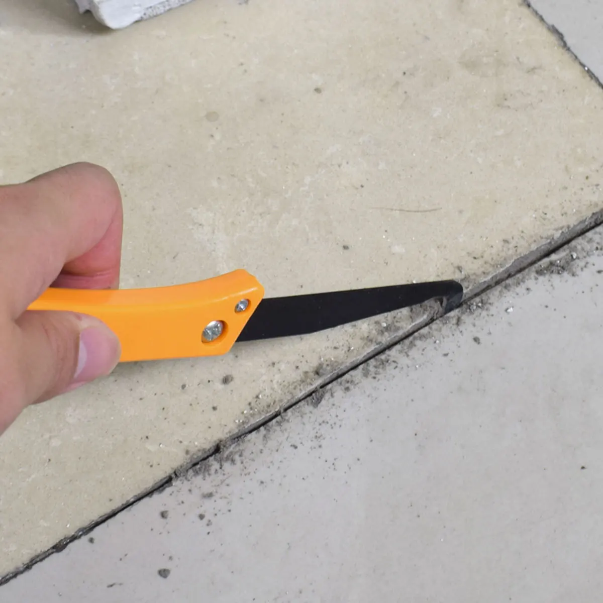 2 قطعة هوك الفجوة سكين أداة إصلاح البلاط إزالة البقع العنيدة قوس مقبض مريح سهلة التحكم تطبيقات واسعة