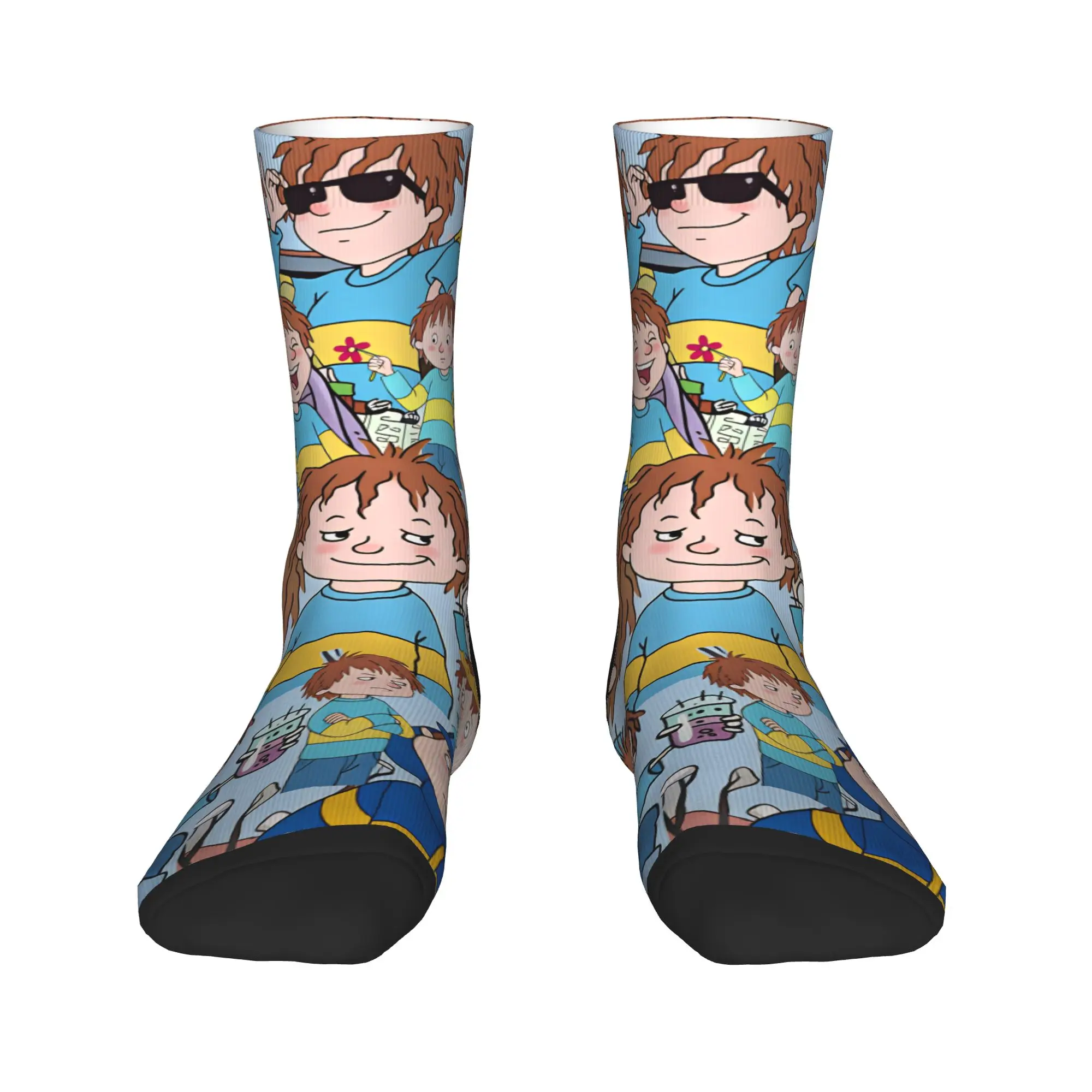 Anime Horrids Henrys Socks  Gothic Stockings Men Soft Breathable Outdoor Sports Socks Winter Design Anti Skid Socks