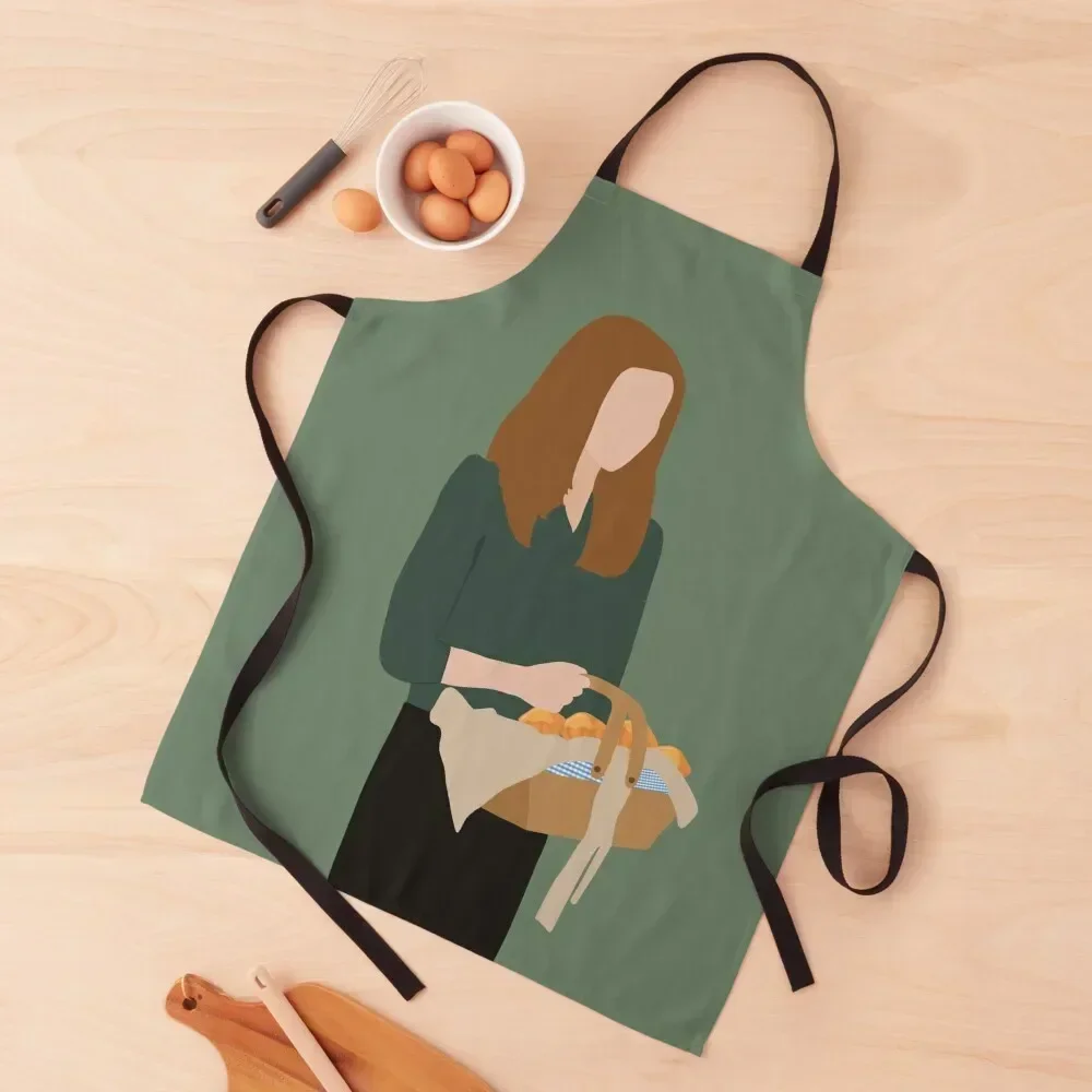 

bree delivering muffins Apron Customizable For Home Accessories women's work kitchen gadgets Apron