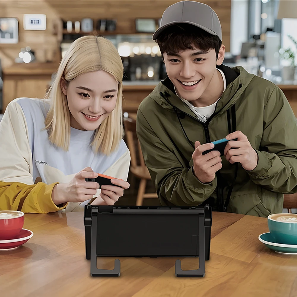 Supporto da auto per Nintendo per Switch 2 Supporto da tavolo per console portatile Supporto da gioco regolabile per accessori per giochi Nintendo