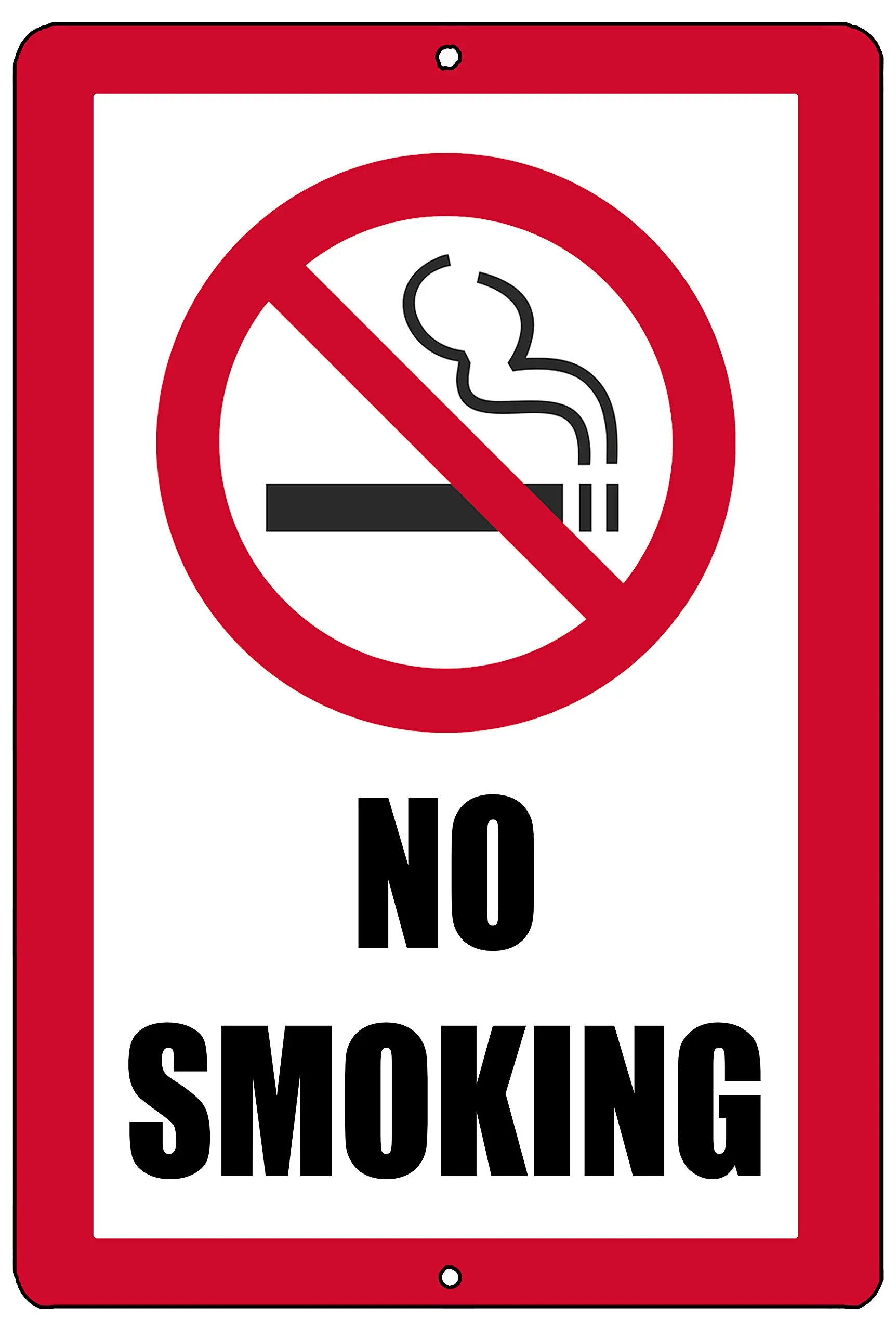 Rogue River Tactical No Smoking Metallblechschild Business Einzelhandelsgeschäft Zuhause Groß