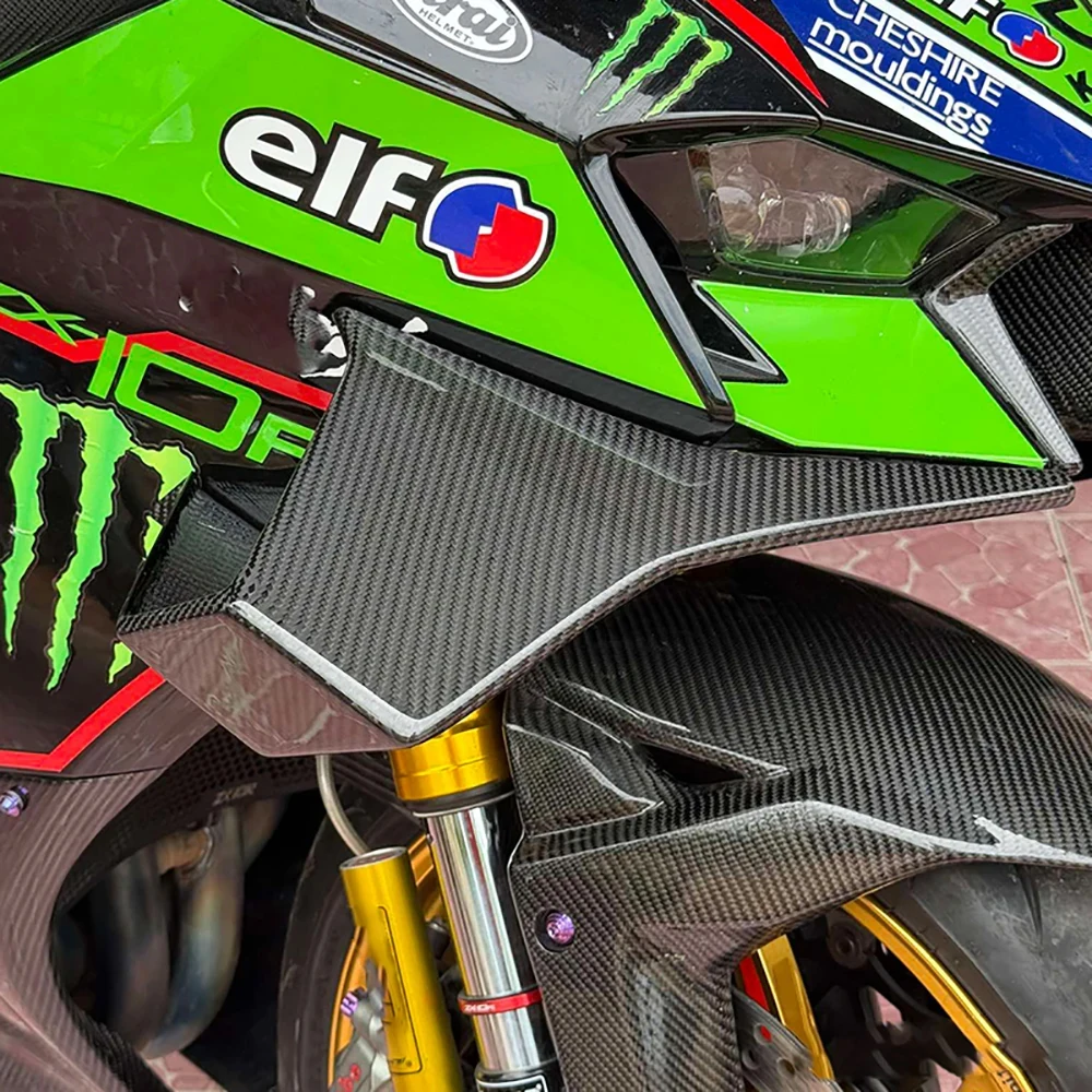 For Kawasaki ZX-10R ZX10R 2022-2025 Winglet Spoiler Fairing Fixed