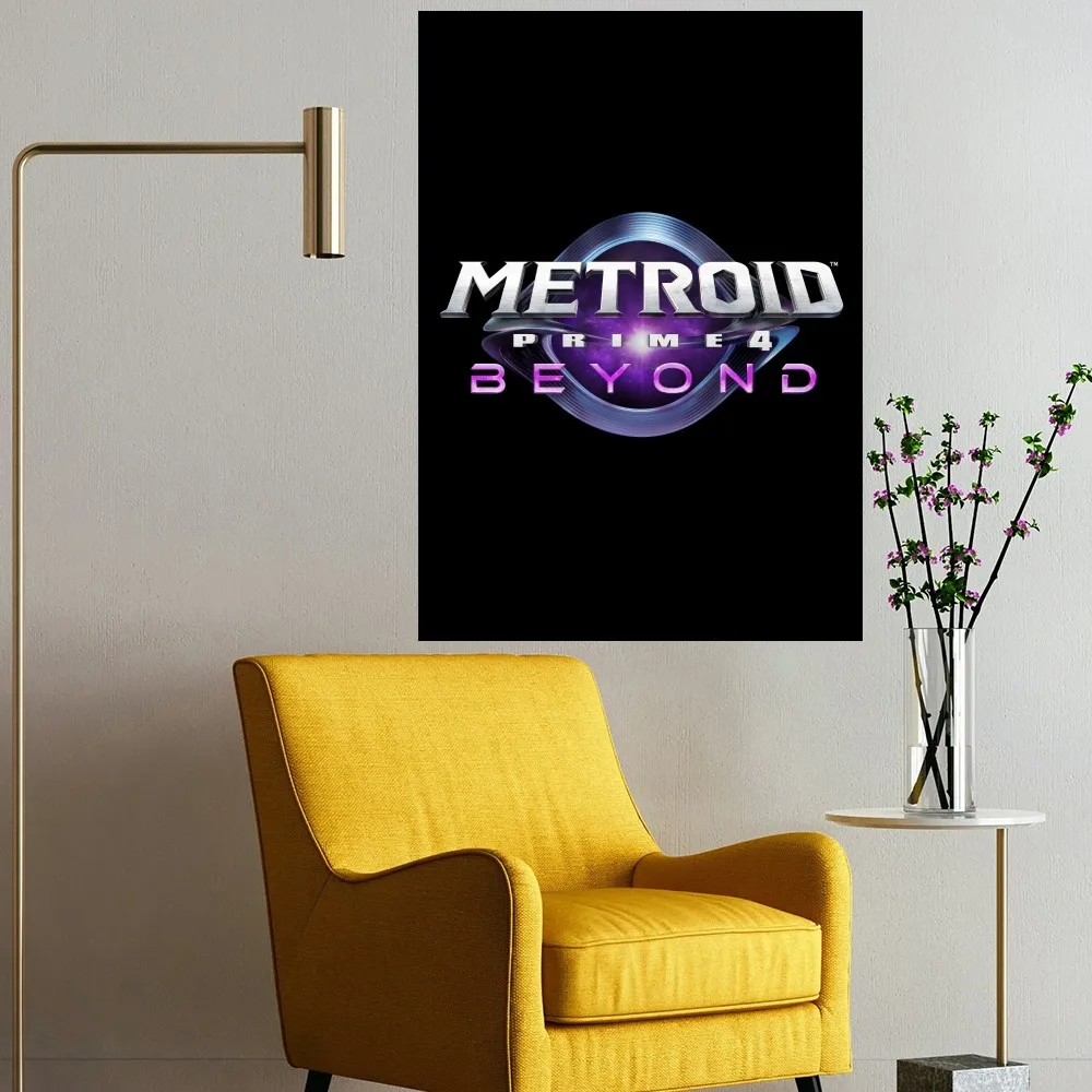 Game Metroid Prime 4 Beyond P Poster Prints Wall Sticker Room Decoration Painting Bedroom Living Office Home Self Adhesive