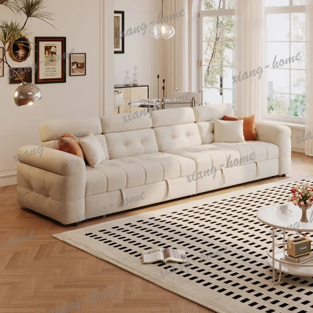 LSRelax 3 Seater Sofas Bed Luxury Multifunctional Convertible Modern Sofa Living Room Lazy Canape Lit Pliant Home Furniture
