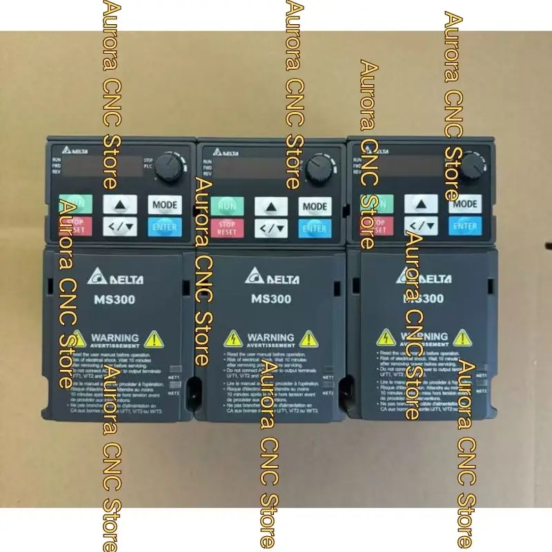 VFD2A8MS21ANSAA  0.4KW， Single phase 220V inverter tested OK, quickly shipped second-hand