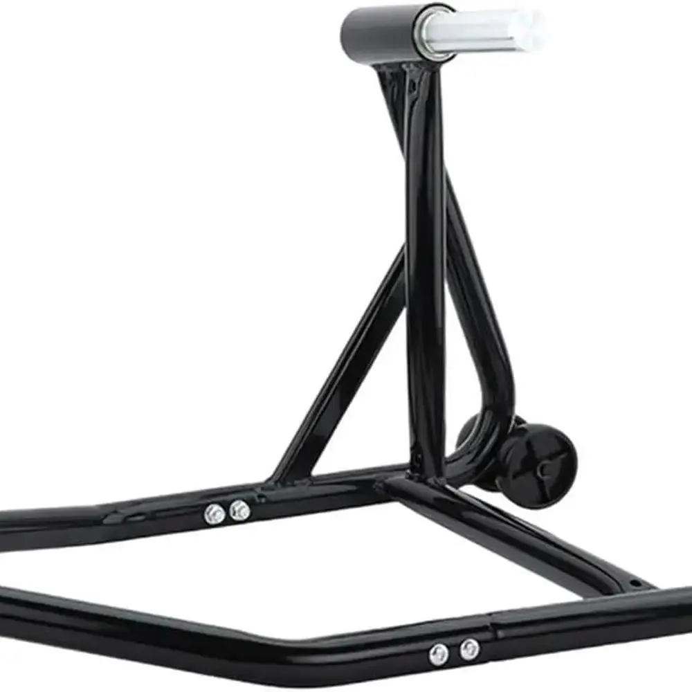 

Прочная металлическая подставка для колес мотоцикла, простая установка, профессиональный класс, черная