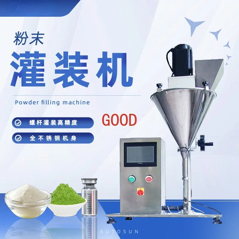 Half-Automatische Poederfles, Chilipoeder, Matcha Poeder, Voedselkorrelige Poederconservenmachine