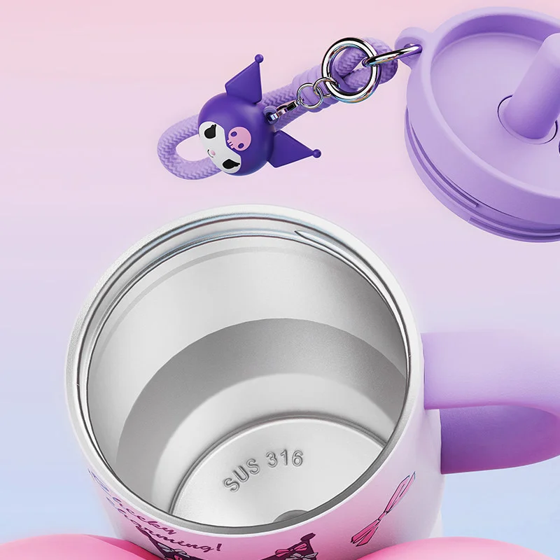 X&W Sanrio  Stainless Steel Insulated Cup 500ml with Lifting Rope Suitable for Insulation/Cold Coffee Beverage Cup Travel/Office - view 5