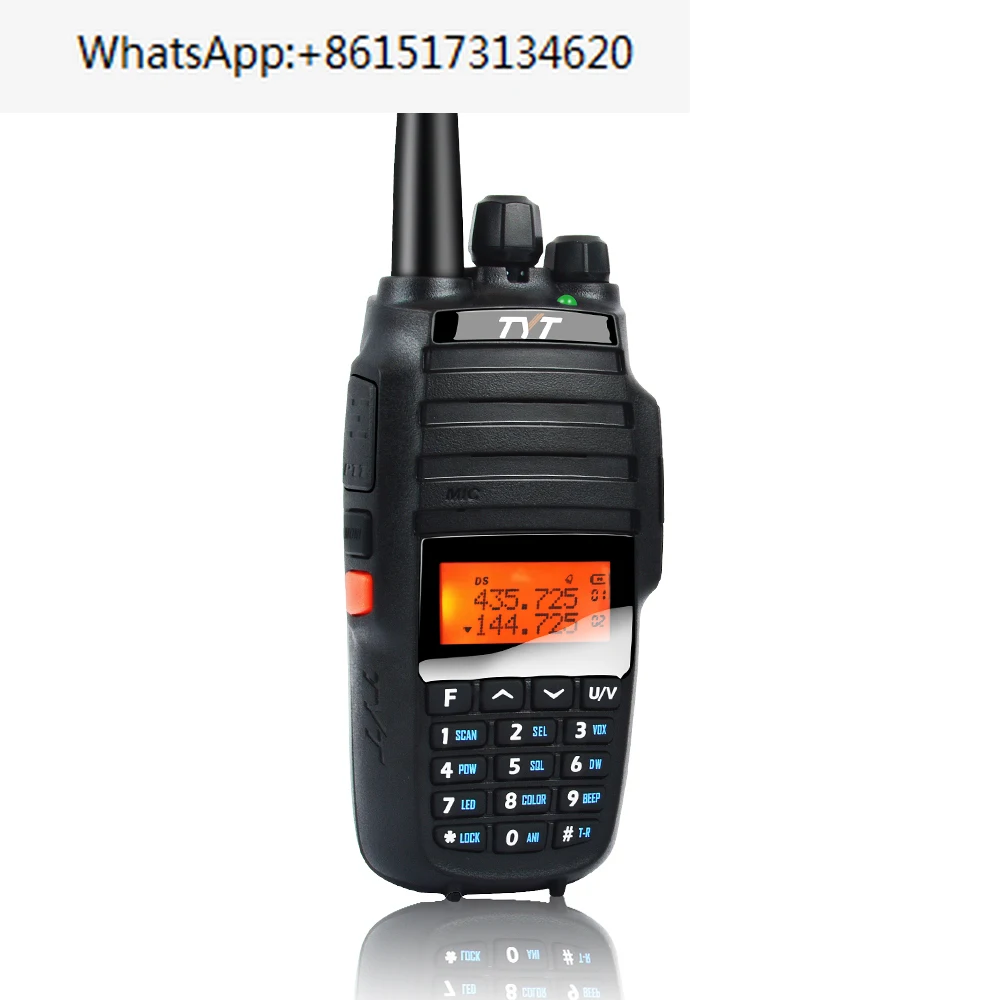 TYT TH-UV8000D Walkie Talkie 136-174MHz 400-520MHz 10W  Long Distance VHF UHF Dual Band FM Portable Two Way Radio TH UV8000D