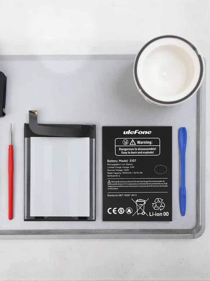 Batería original YUOYIO 100% nueva para Ulefone Armor 21 9600mAh Batería de alta capacidad para teléfono inteligente piezas de repuesto herramientas gratis 5