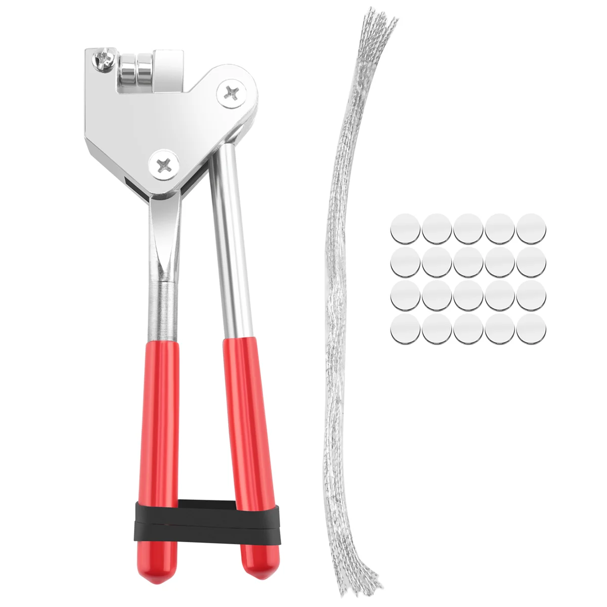 

Y67A Plier 20Pcs 10x5Mm Sealed Beans Sealing Wire Lead Seal Sealing Pliers Calipers For Seal Water Meter Anti-Theft Sealing