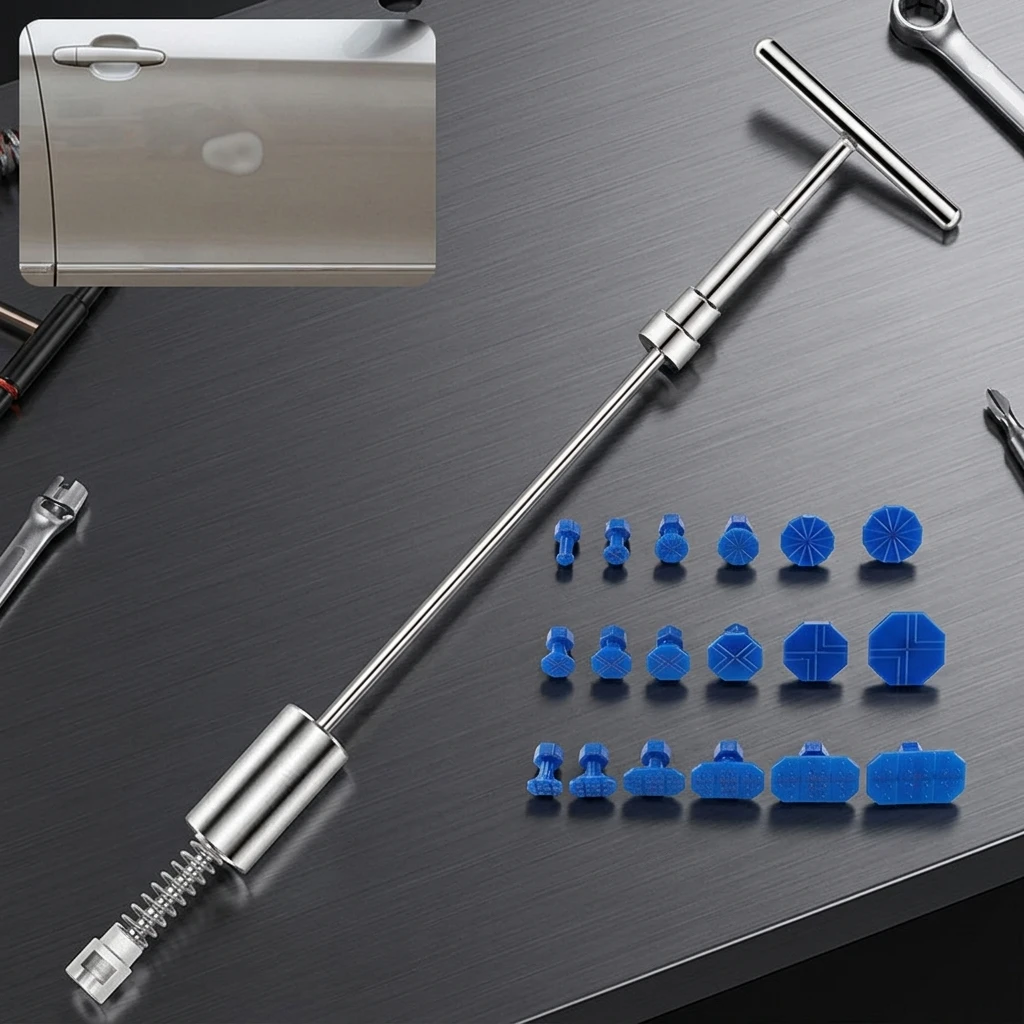 

Car Dent Repair Tool Kit Manual Puller For Bodywork Dents And Dings With Alloy Handle