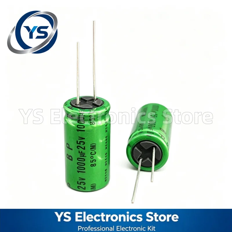 10pcs-50pcs 25V1000UF Nichicon MUSE BP ES 16X30MM Non Polar Nonpolar Bipolar HiFi Audio Capacitor UES1E102MPM 1000UF25V 25V NEW