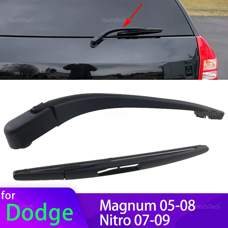 Para Dodge Magnum 05-08 para Nitro 07-09 para Chrysler 300C 05-10 5140654AA limpiaparabrisas trasero juego de cuchillas de brazo de limpiaparabrisas