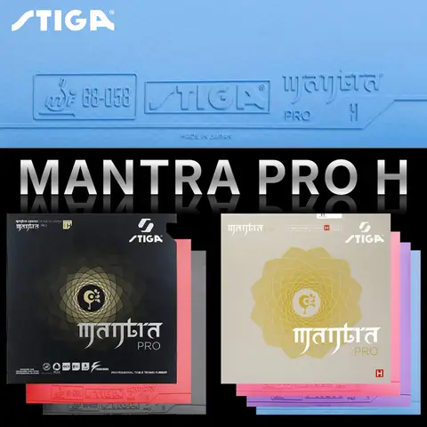 STIGA MANTRA PRO H Table Tennis Rubber Non-sticky Ping Pong Rubber Sheet Professional TopSheet Made in Japan
