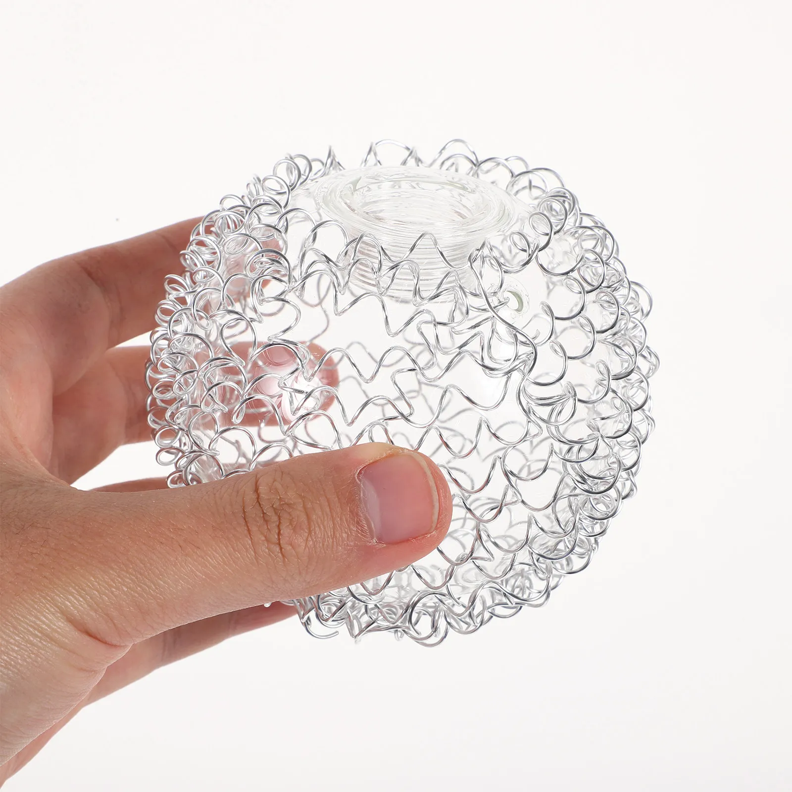 

Прозрачный стеклянный плафон для потолочного светильника в индустриальном стиле, полый металлический глобус