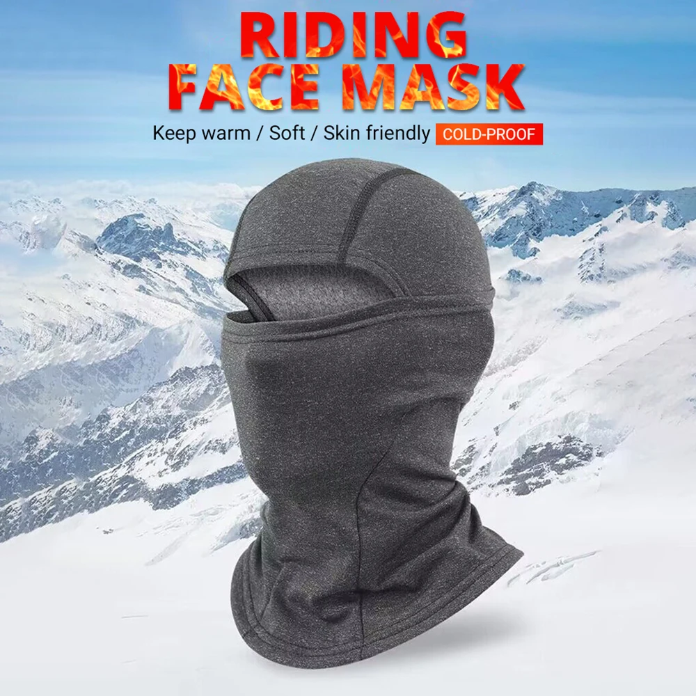 Bivakmuts Masker Nek Warmer Bivakmuts Voor Mannen Ski Masker Mannen Vrouwen Huidvriendelijk Off-Road Beschermende Sport Koud-Proof Masker