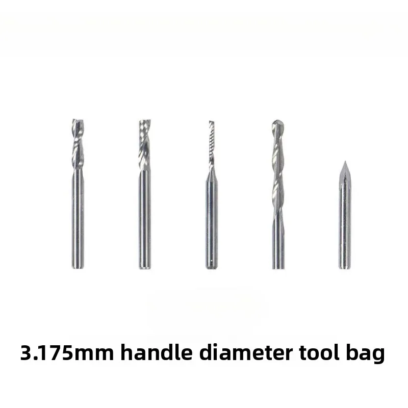 

Совершенно новый оригинальный набор инструментов с ЧПУ Snapmaker диаметром хвостовика 3,175 мм/поворотный модуль, острый инструмент с прямым слотом