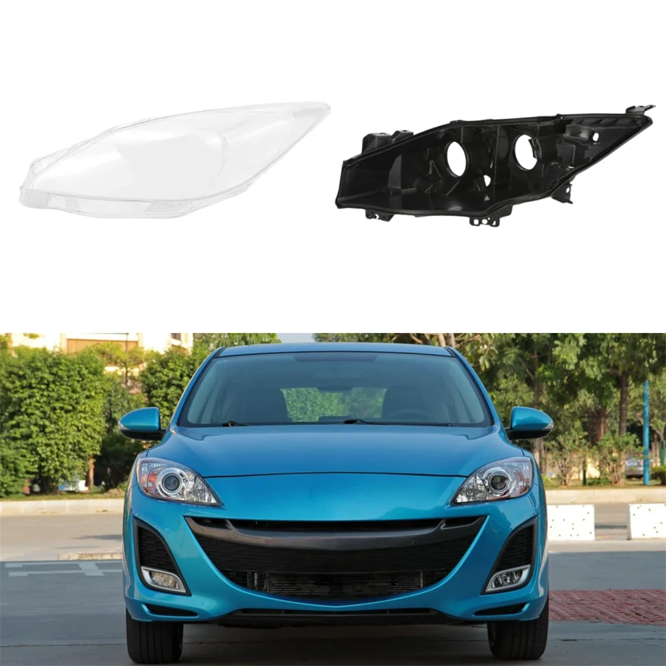 For Mazda 3 Speed 2011 2012 2013 2014 2015 2016 Automotive Accessories Car Base Head Lamp Shell Back Rear Shell Lampshade Cover