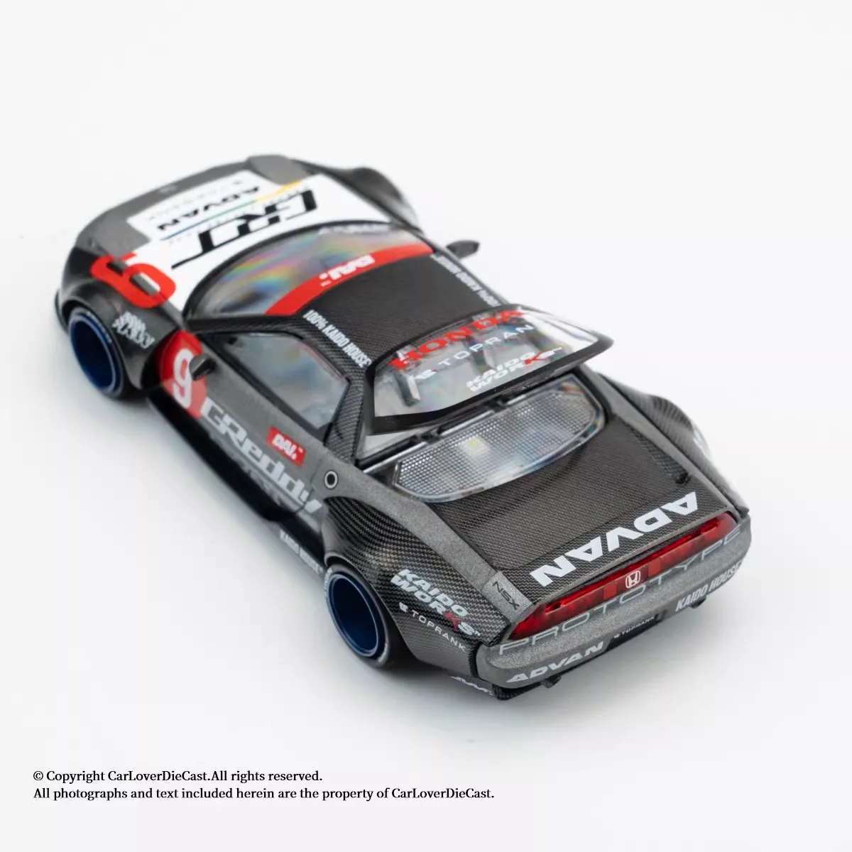 

Модель автомобиля Kaido House+MINIGT TSM 1:64 Giftable 190 NSXV1 из литого металла