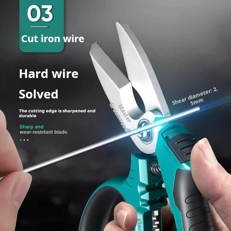 master Multifunctional wire stripper Wiring pliers Crimping terminal tool Electrician tools Cable cutters scissors