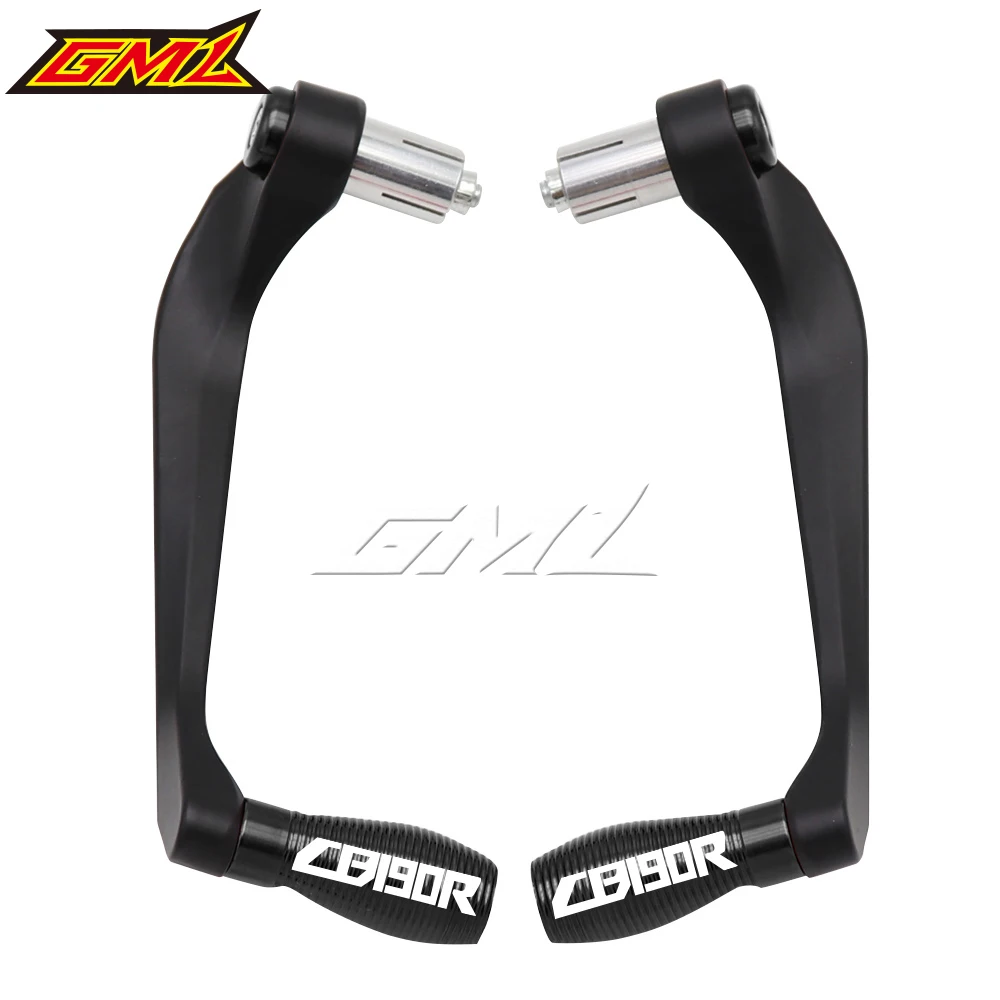 For HONDA CB190R CB 190R Motorcycle Universal 22mm CNC Handlebar Grips Guard Brake Clutch Levers Handle Bar Guard Protector