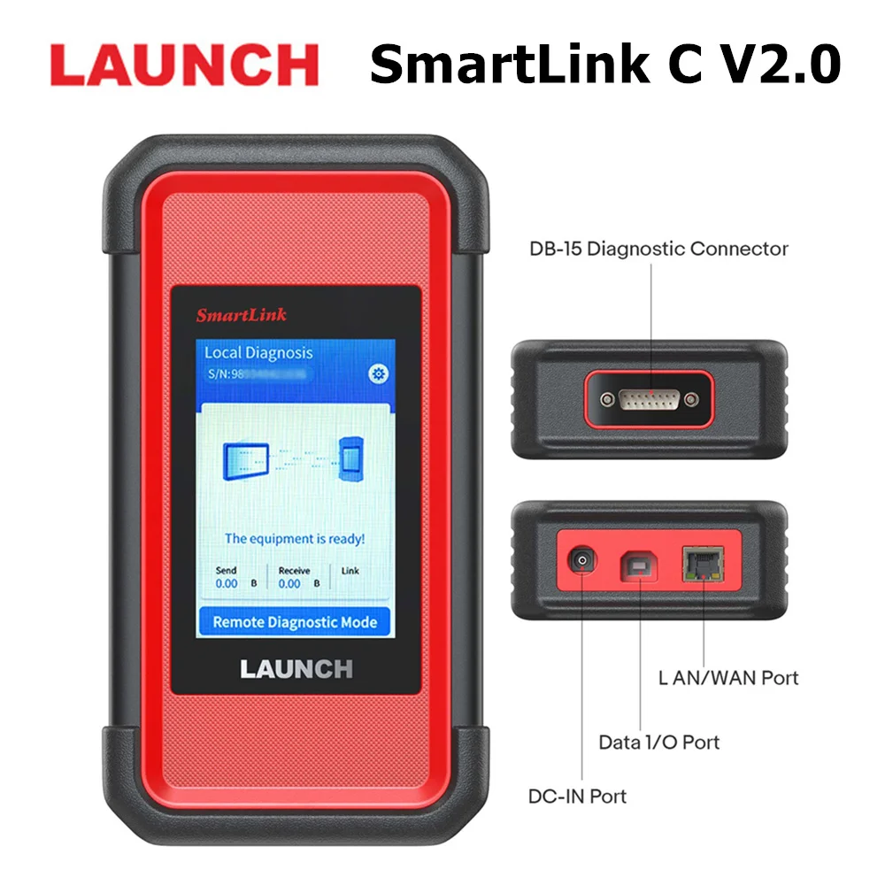 Launch SmartLink C V2.0 Remote Diagnosis Device Vehicle Data Link Connector