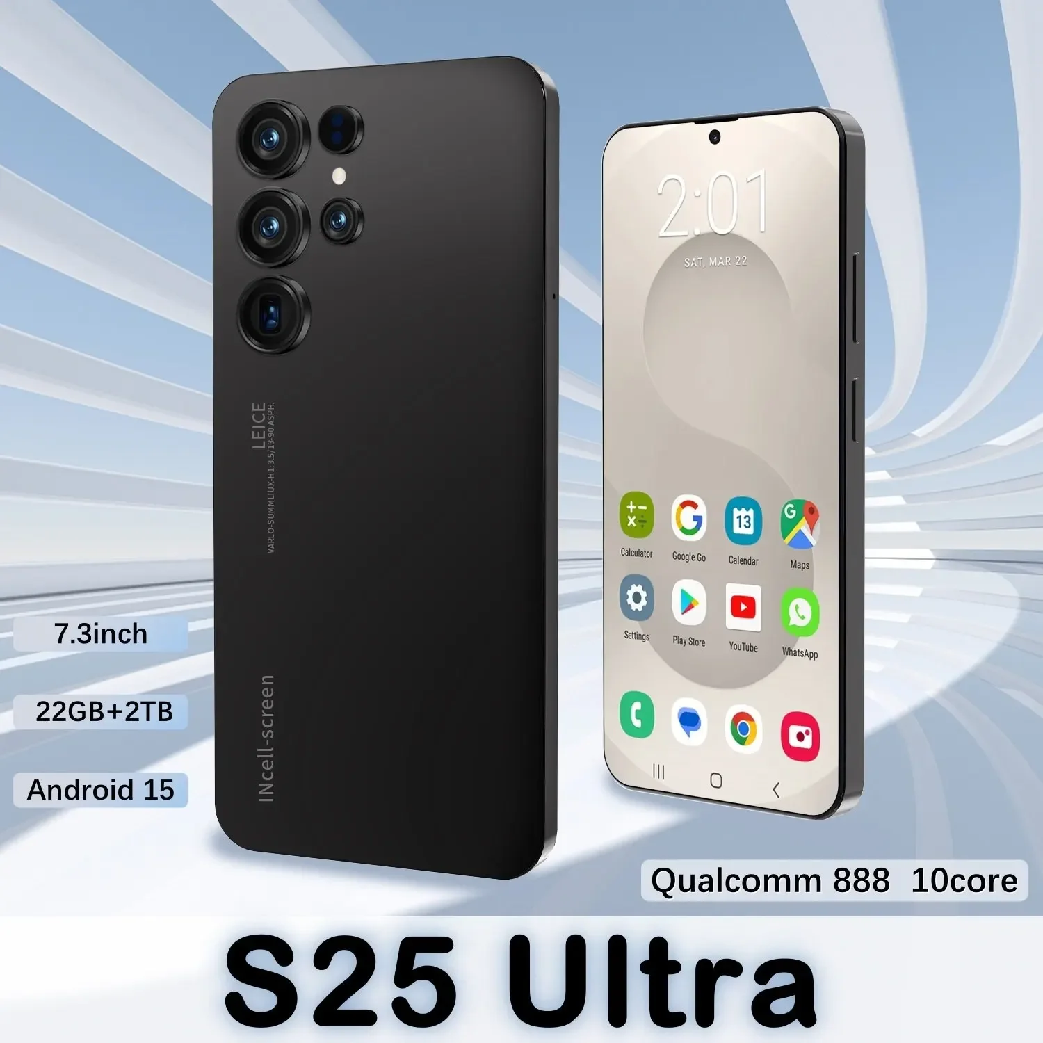 

NEW S25 Ultra HOT 2025 original intelligent 5G dual card dual standby Android 14 system global version 8000mAh battery