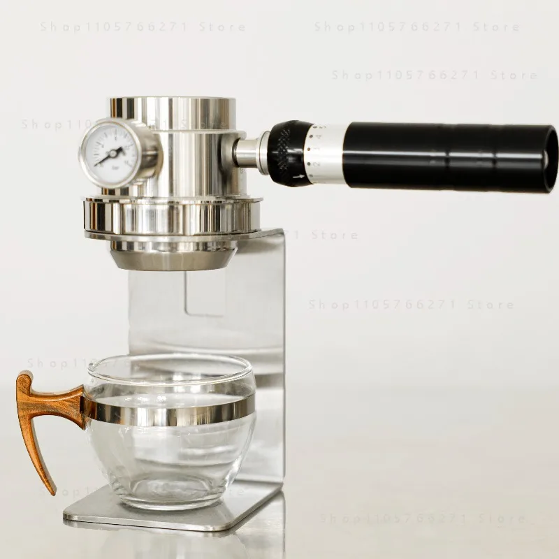Coffee Maker Pneumatic Coffee Machine Home Use Compact Portable Espresso Machine Hand-Pressurized Extraction Coffee Maker