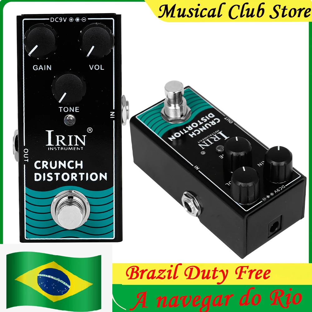 

RF-03 Crunch Distortion Guitar Effect Pedal British Classic Rock Distortion Effect Pedal True Bypass Guitar Accessories