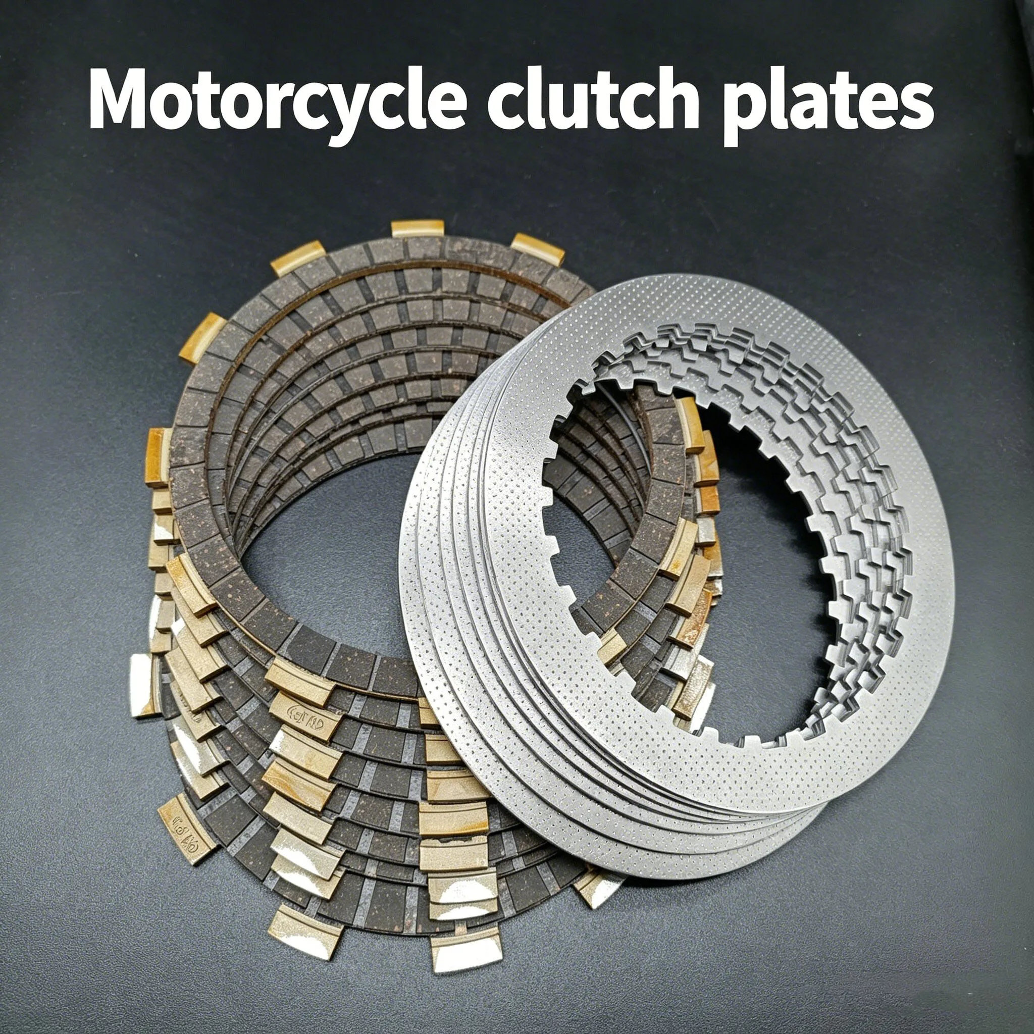 Placas de Fricção de Embreagem Compatíveis com Suzuki GSF650 K5/SK5/K6/SK6 Bandit Não ABS 2005-2006 GSF650 AK5/SAK5/AK6/SAK6 ABS 2005-2006