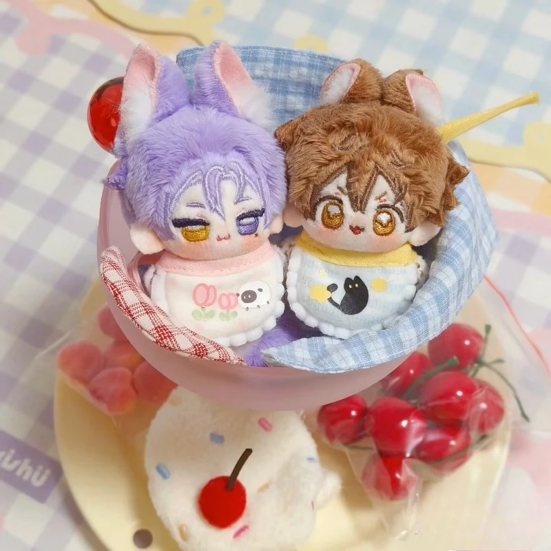 

10cm Anime Game Nu: Carnival Kuya Quincy Kawaii Cosplay Cotton Doll Starfish Body Cartoon Mini Soft Plushies Toy Figures Gifts