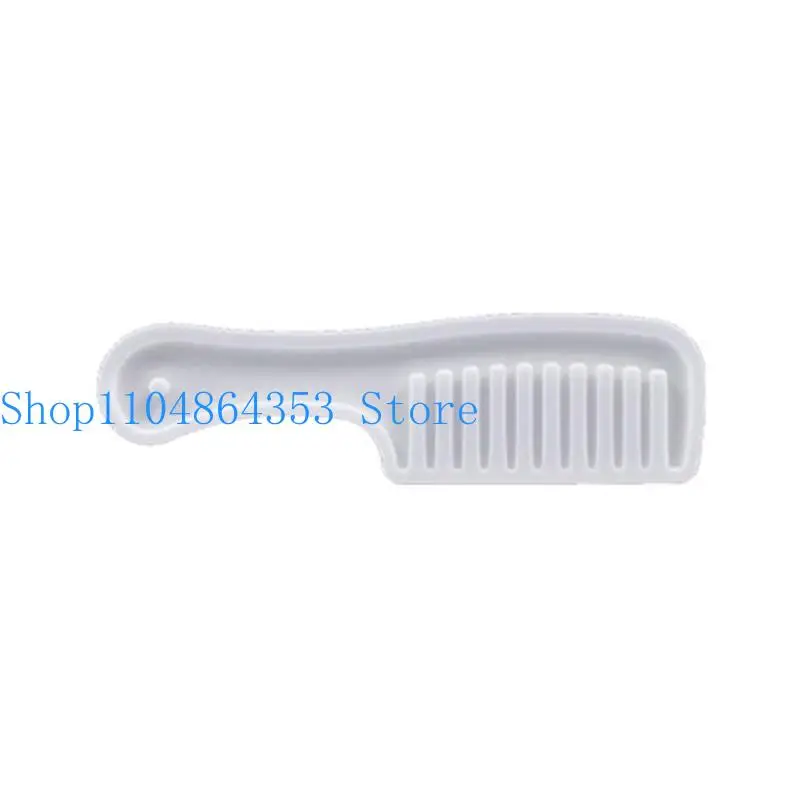 

652F 4 Styles Resin Hairdressing Comb Silicone Mold Salon Barber Hair Comb Mold
