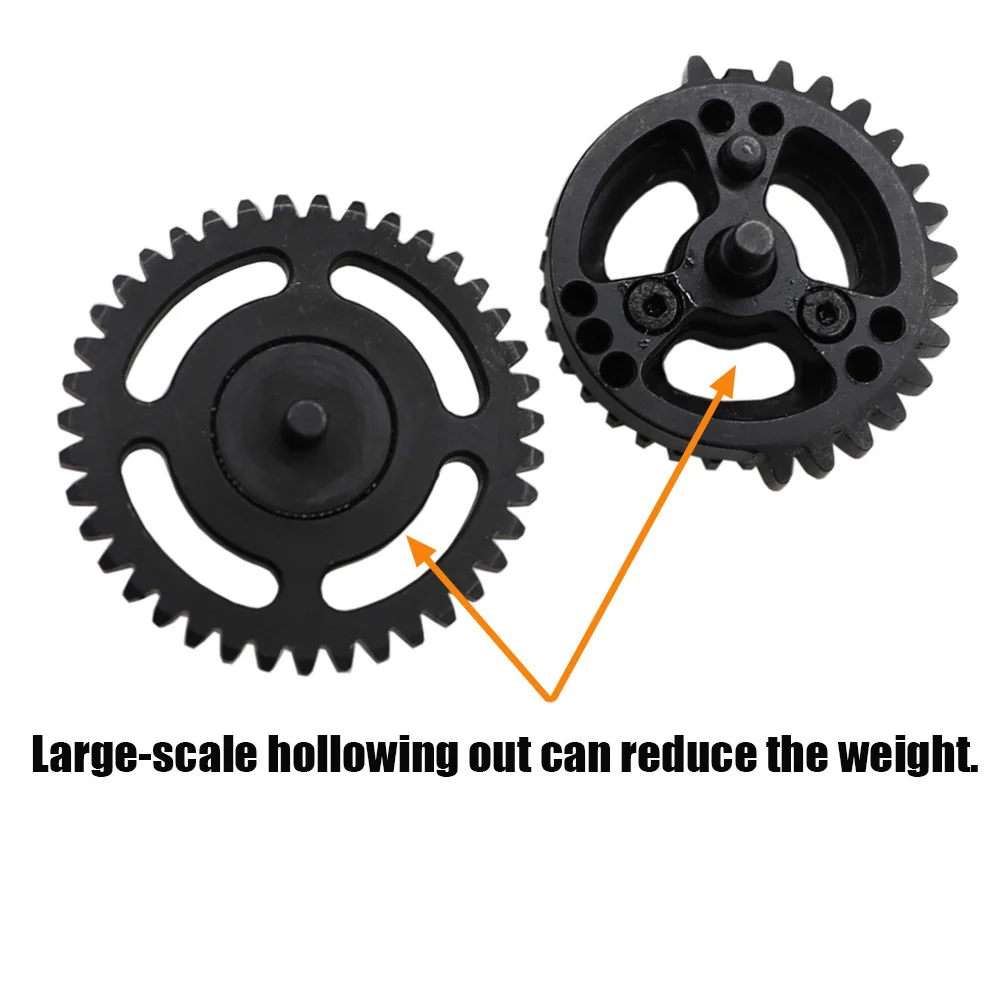 Neues Hohlstahl-Schneidgetriebe-Set Spiril Bevel Gear 13:1/16:1/18:1 für AEG – Detail 5