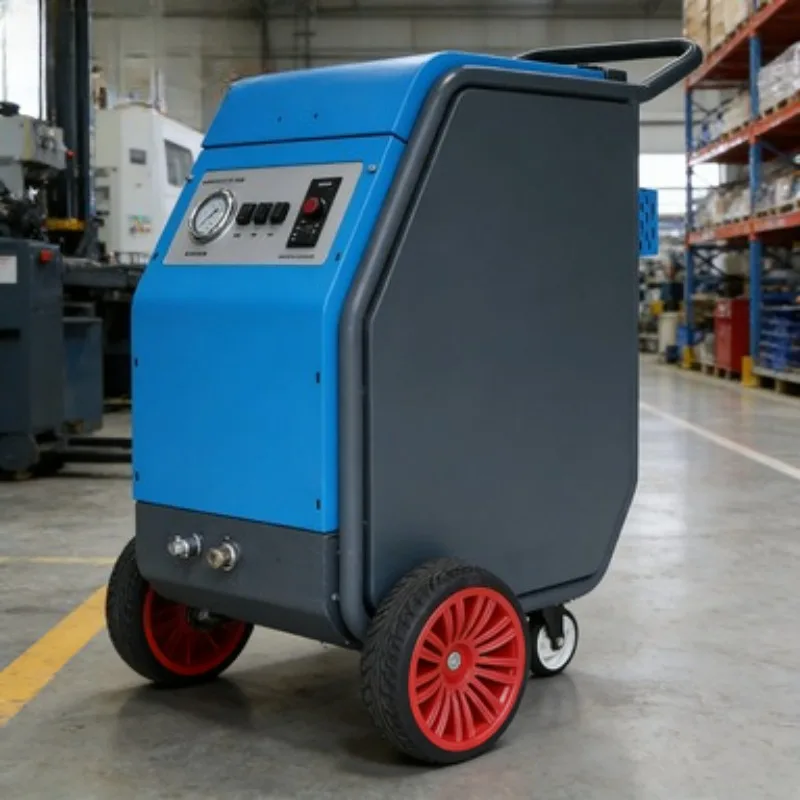 Intelligent Automatic Dry Ice Blasting Cleaning Machine for Carbon Deposit