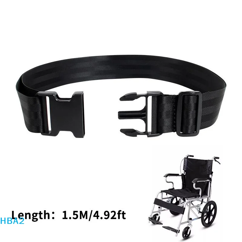 【H】Wheelchair Seat Belt Adjustable Quick Release Restraints Straps Chair Waist Lap Strap For Elderly Or Legs Patient Care
