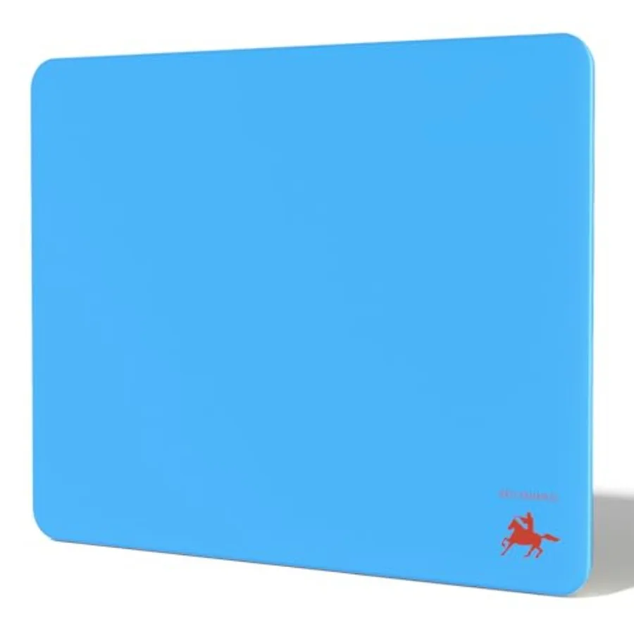 

Игровой коврик для мыши 12,2x16,1 дюймов, из закаленного стекла, ультратонкий, 2 мм, с жесткой поверхностью, нескользящим основанием, точным отслеживанием, высокой скоростью и плавным движением.