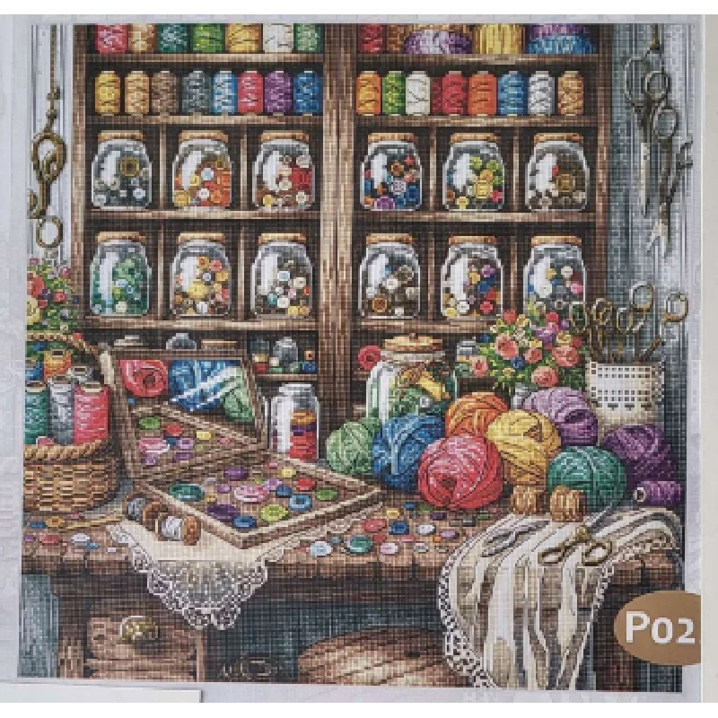 5259 Cross Stitch Kits Sets For Embroidery Cross-stitch Cross Stitch Complete Kit Stich Cross Stitch Set Needle Arts & Craft DIY