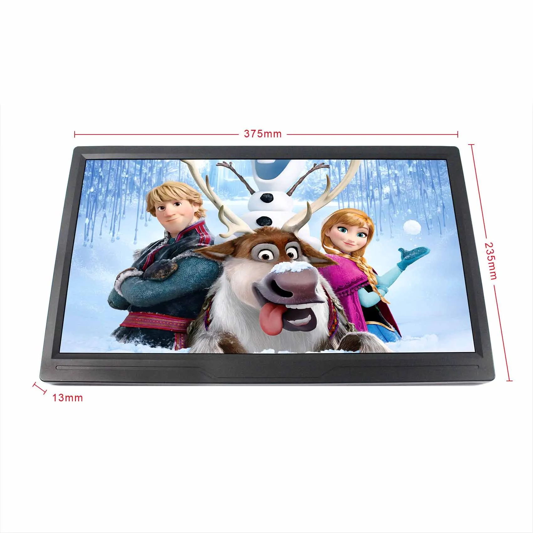 15.6นิ้ว4K ABS จอแอลซีดี3840x2160 H DMI ลำโพงอินพุตสำหรับจอเกม