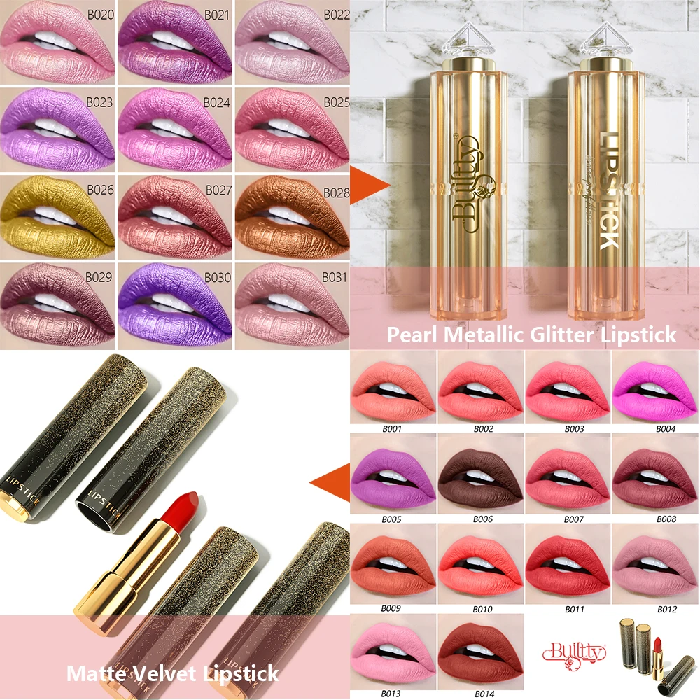 Luxury Makeup Lip Stick Female Long Lasting Matte Lipstick Set