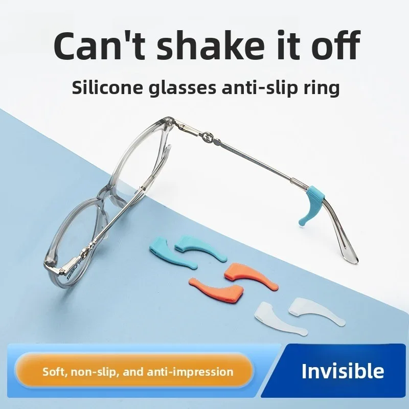 

Anti-Slip Silicone Ear Grip For Eyeglasses, Universal Fit For Adults & Children, Glasses Holder Hook For Preventing Slipping