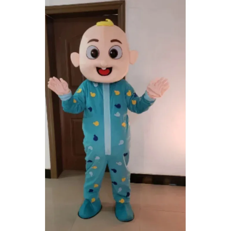 JJ 인형 코스프레 블루 아기 소년 마스코트, 만화 캐릭터 전문 코스프레 마스코트 코스튬, 할로윈 생일 파티